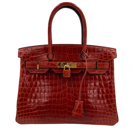 Sac Birkin 30 crocodile...