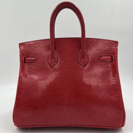 Birkin 25 HERMES Lézard Varan du Nil 