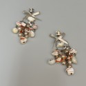 CHANEL Seashell Clip-on Earrings