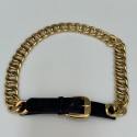 Ceinture CHANEL chaine et cuir