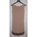 Robe AZZARO T38 rose bisque