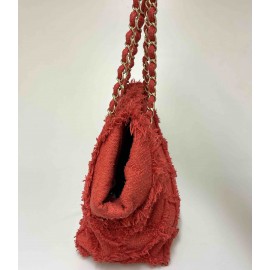 Cabas CHANEL Tweed corail