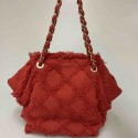 Cabas CHANEL Tweed corail