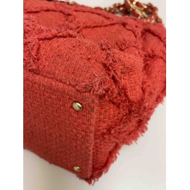 Cabas CHANEL Tweed corail