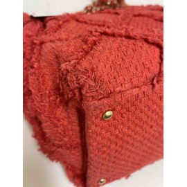 Cabas CHANEL Tweed corail