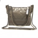 Sac Gabrielle CHANEL cuir taupe