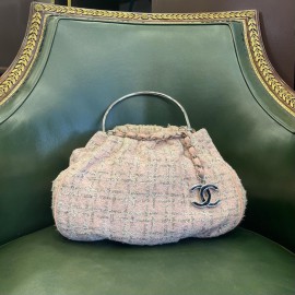 Sac tweed CHANEL rose