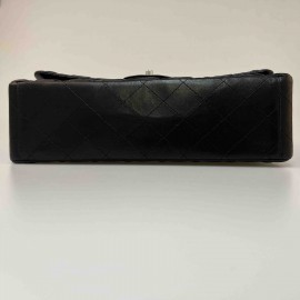 Maxi Jumbo CHANEL cuir d'agneau noir