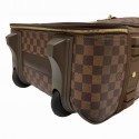 Bagage roulant LOUIS VUITTON damier marron