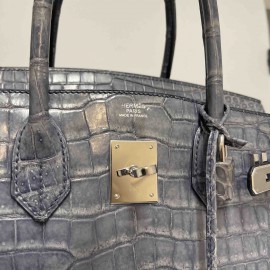 Birkin 30 HERMES crocodile porosus brighton