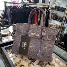 Birkin 30 HERMES crocodile porosus brighton