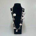 CHANEL Long Necklace-Belt with Charms 