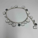 CHANEL Long Necklace-Belt with Charms 