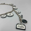 CHANEL Long Necklace-Belt with Charms 