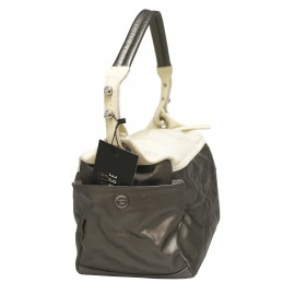 Sac de sport CHANEL toile gris