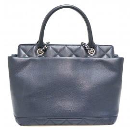 Sac CHANEL cuir bleu