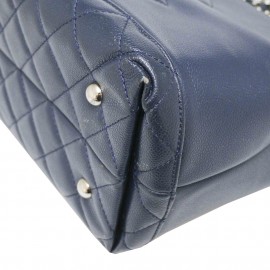 Sac CHANEL cuir bleu