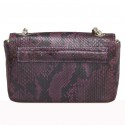 CHANEL Mini Belt Bag in Purple Lizard 