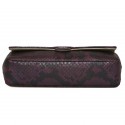 CHANEL Mini Belt Bag in Purple Lizard 