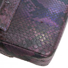 Mini sac ceinture CHANEL lezard violet