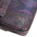 CHANEL Mini Belt Bag in Purple Lizard 