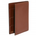 Porte cartes répertoire HERMES cuir marron