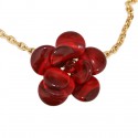 Collier camélia MARGUERITE DE VALOIS rubis