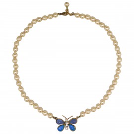 Collier MARGUERITE DE VALOIS papillon