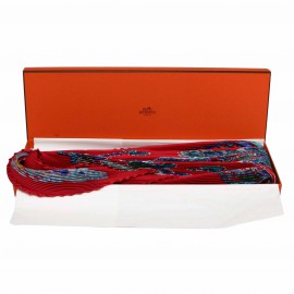 Foulard plissé HERMES