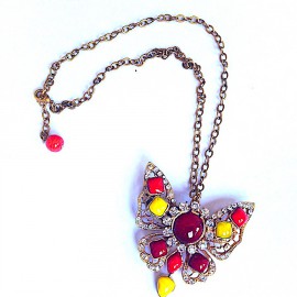 Collier papillon MARGUERITE DE VALOIS