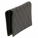 Portefeuille BRAZZA LOUIS VUITTON toile damier graphite