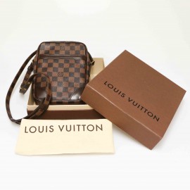 Sac Danube LOUIS VUITTON toile Damier 