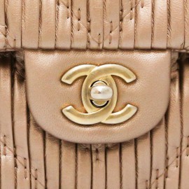 Sac Timeless CHANEL doré rose