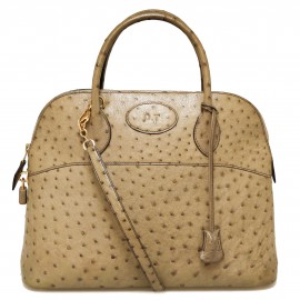 Sac Bolide HERMES autruche