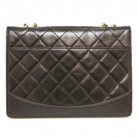 Sac vintage CHANEL fermoir rectangulaire