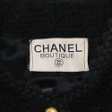 Veste CHANEL T 36 tweed bleu