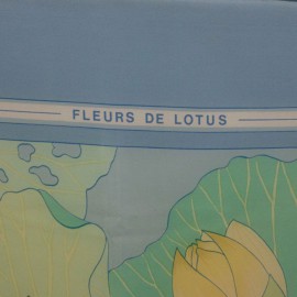 Grand carré HERMES Fleur de lotus