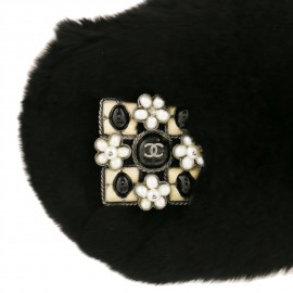 Col vison CHANEL broche