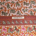 Carré 100 % HERMES Chasse en Inde