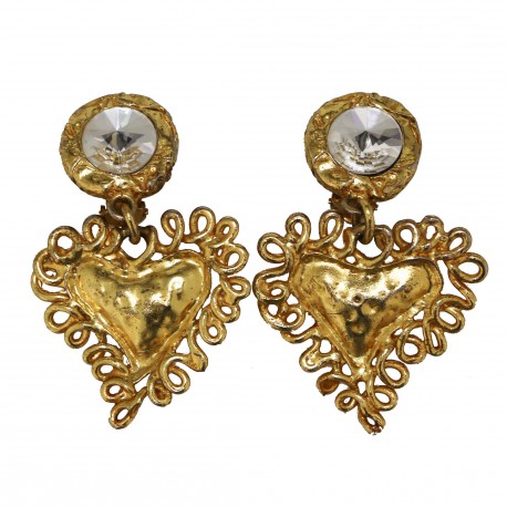 Boucles d'oreille pendantes CHRISTIAN LACROIX