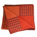 Couverture HERMES cachemire