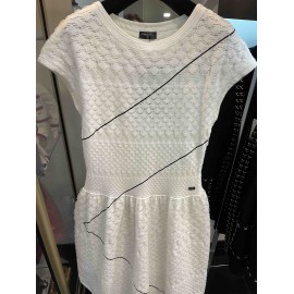 Robe blanche CHANEL T38