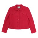 Veste CHANEL T36 en tweed rose fushia