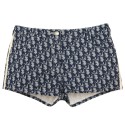 Mini short Dior T34 toile oblique