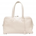 A REPARER Sac Victoria HERMES taurillon blanc