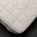 Sac Timeless CHANEL cuir blanc