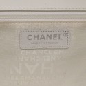 Sac Timeless CHANEL cuir blanc