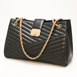 Cabas CHANEL bicolore