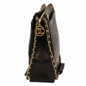 Cabas CHANEL cuir d'agneau noir