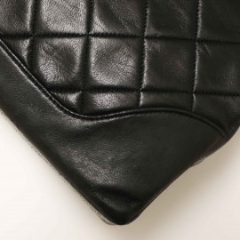 Cabas CHANEL cuir d'agneau noir